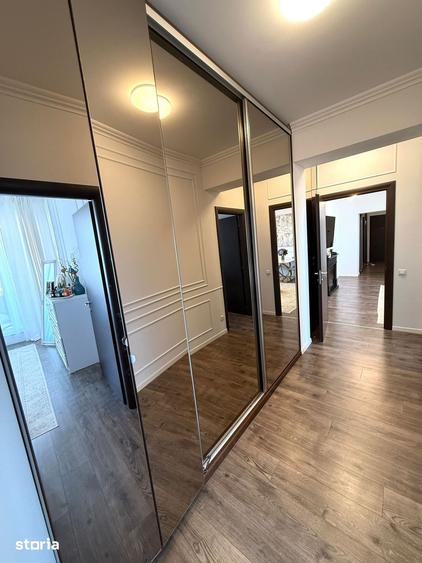Apartament cu 3 camere decomandat, mobilat în Pipera — fotografia 3