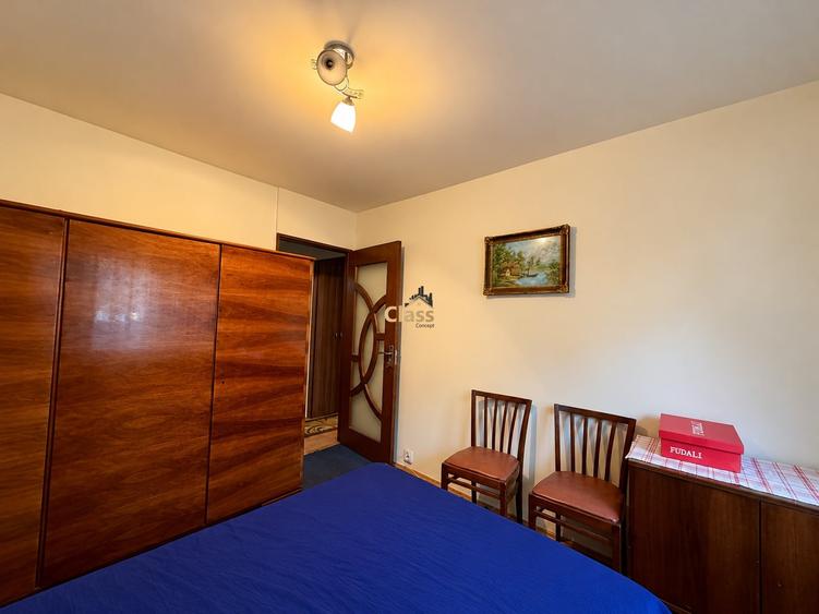 Apartament cu 3 camere decomandat, mobilat în Plopilor