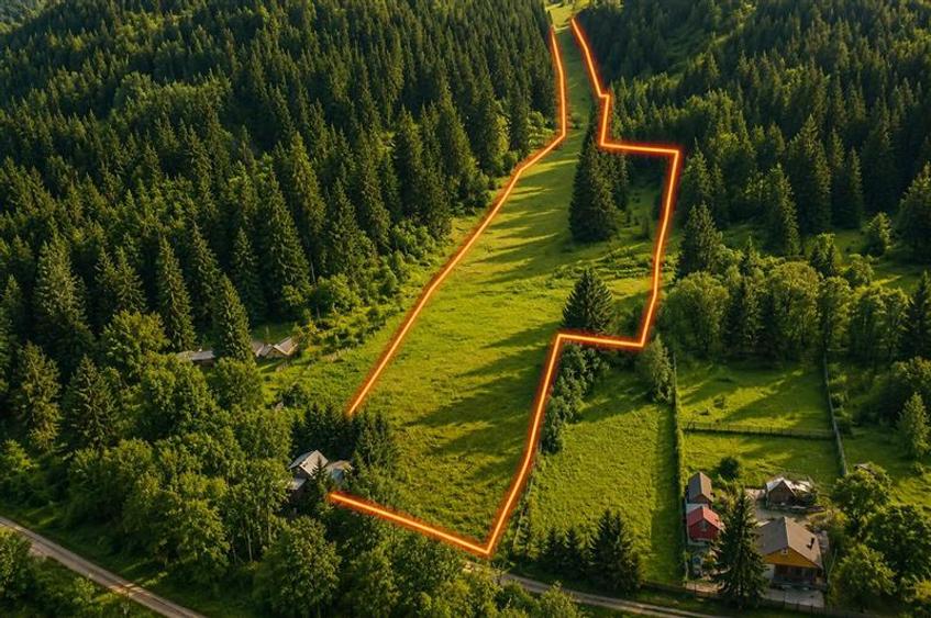 Teren Construcții intravilan de 7800 mp, în Lunca Bradului