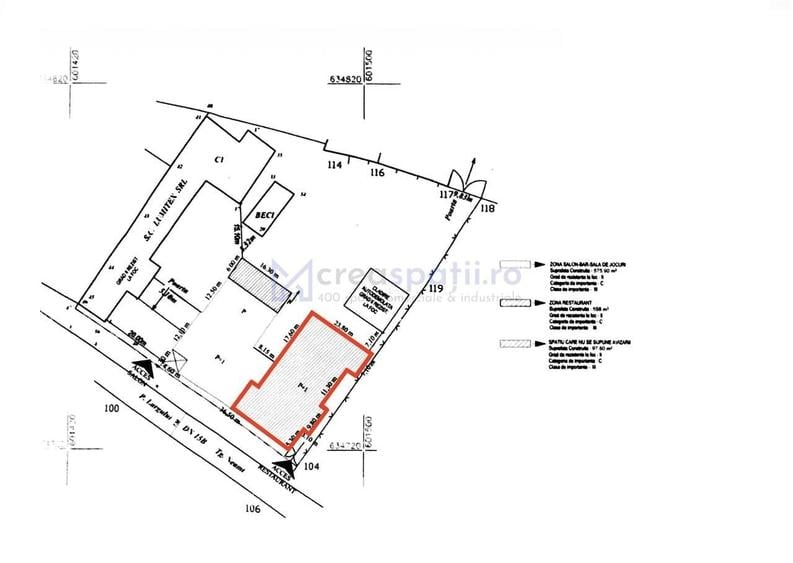 Spațiu comercial, de 1,478 mp, în Blebea