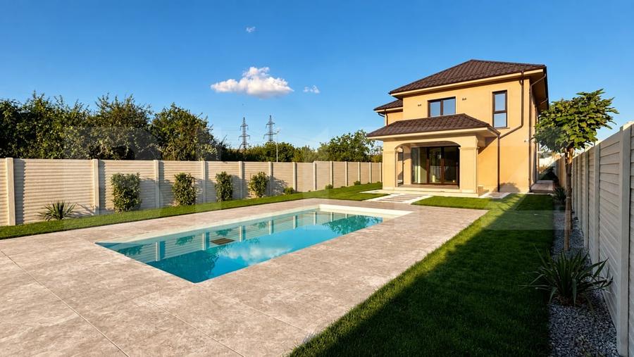 Casă individuală cu 4 camere cu Piscina în Bariera Vâlcii