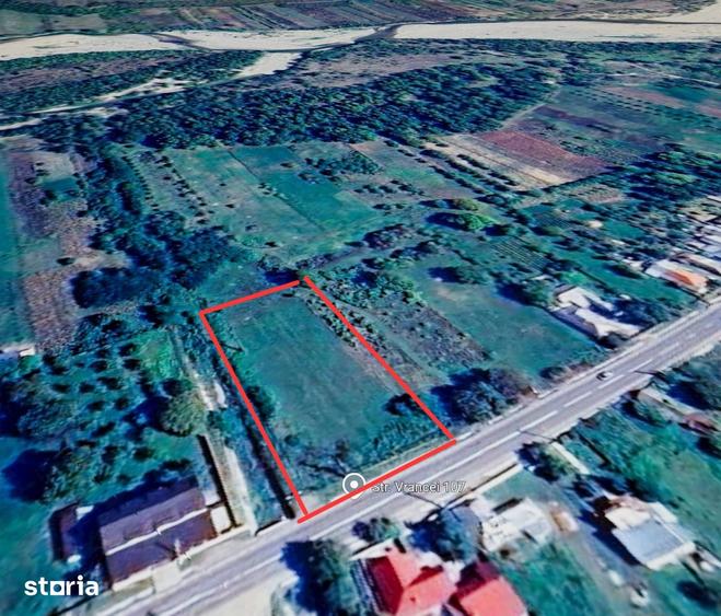 Teren de 3400 mp, în Vidra