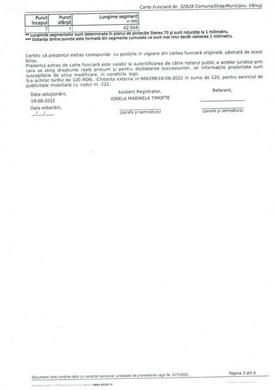 Teren de 901 mp, în Văliug