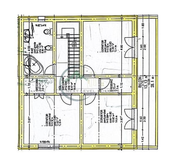 Casă individuală cu 5 camere cu Teren 500 Mp în Sânpetru