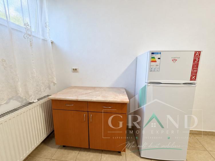 Garsonieră semidecomandată, mobilată în Mărăști