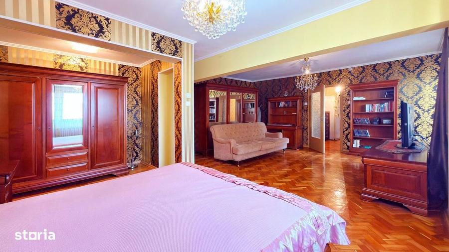 Apartament cu 4 camere, mobilat în Moșilor