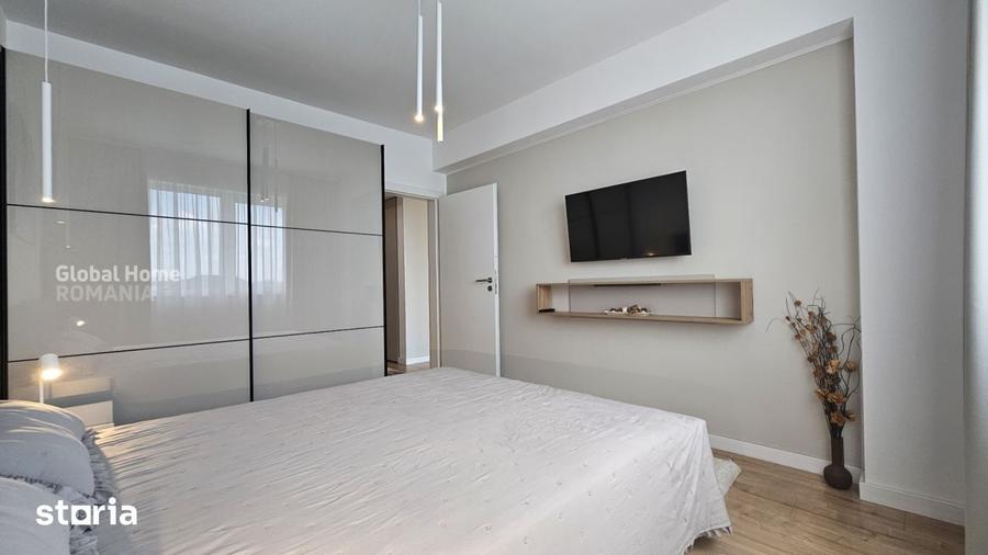 Apartament cu 2 camere decomandat, mobilat în Tunari