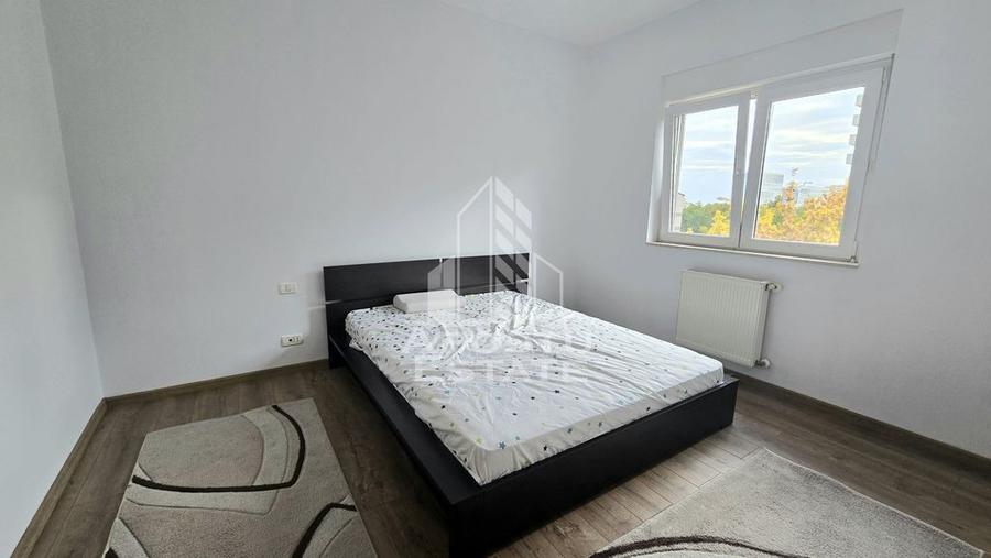 Apartament cu 2 camere semidecomandat, mobilat în Nord