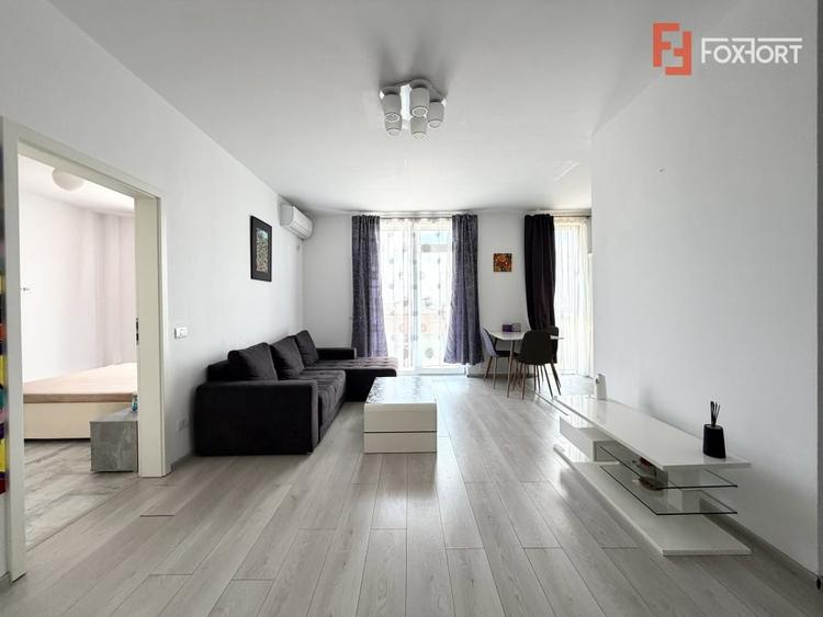 Apartament cu 2 camere de inchiriat, loc de parcare, in Dumbravita - 1