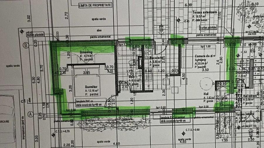 Apartament de vanzare 2 camere 51mp gradina 40 mp zona : Sub cetate Poligon - 8