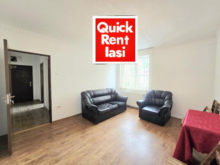 Apartament cu 2 camere semidecomandat în Păcurari