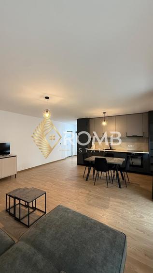 Apartament cu 2 camere semidecomandat, mobilat în Florești