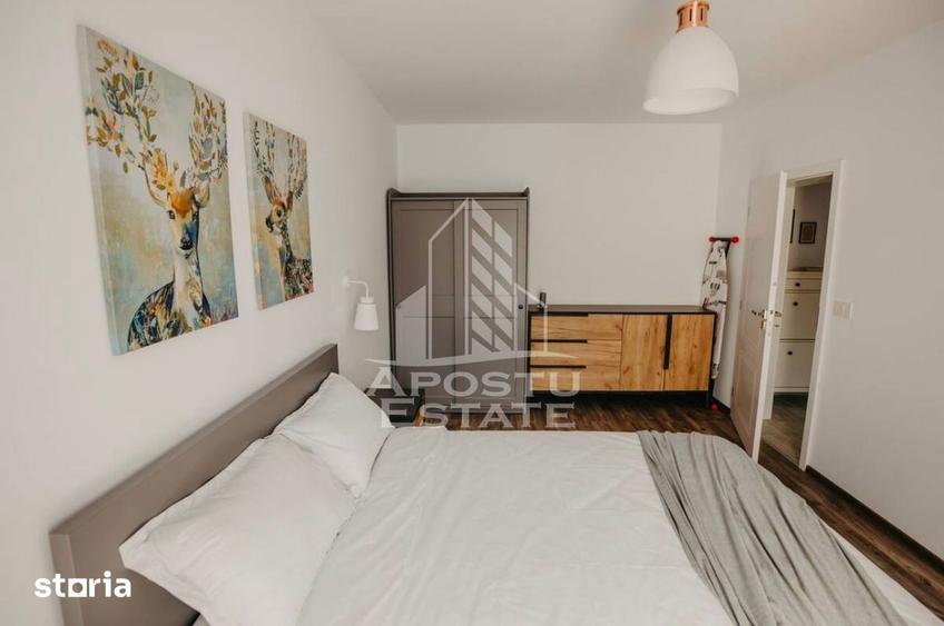 Apartament cu 2 camere, mobilat în Aradului