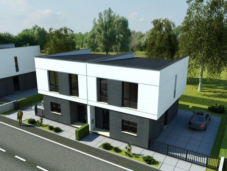 Duplex cu 4 camere cu Canalizare în Tunari