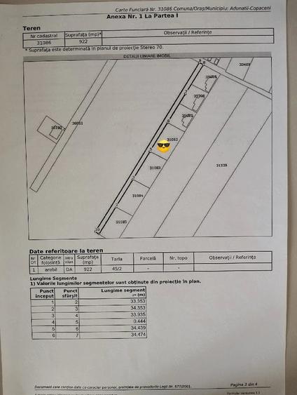 Teren de 425 mp, în Exterior Vest
