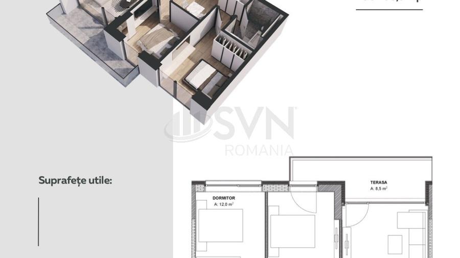 Apartament cu 3 camere decomandat, mobilat în Aviației