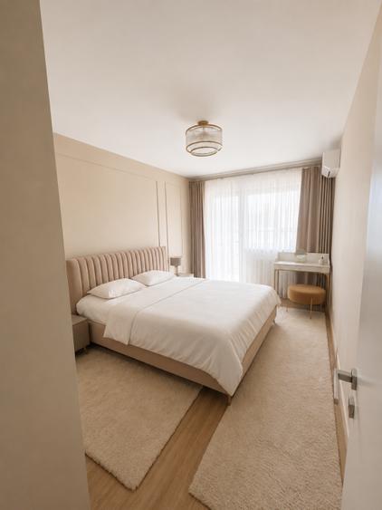 Apartament cu 2 camere semidecomandat, mobilat în Central