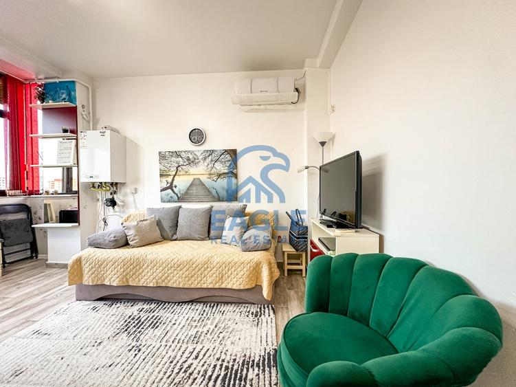 Apartament cu 2 camere nedecomandat, mobilat în Tomis Nord