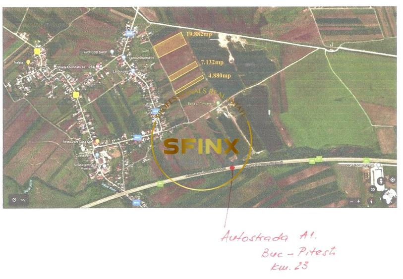 Teren agricol intravilan de 20000 mp, în Ulmi