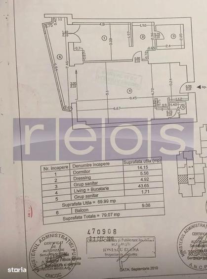 Vanzare 2 Camere | 70 Mp Utili | Upground - 8