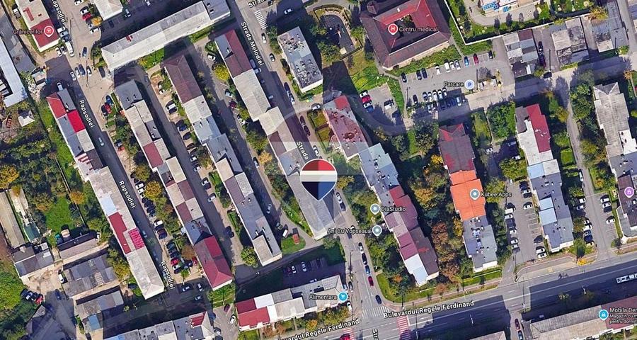 Apartament cu 2 camere decomandat în Hotvon
