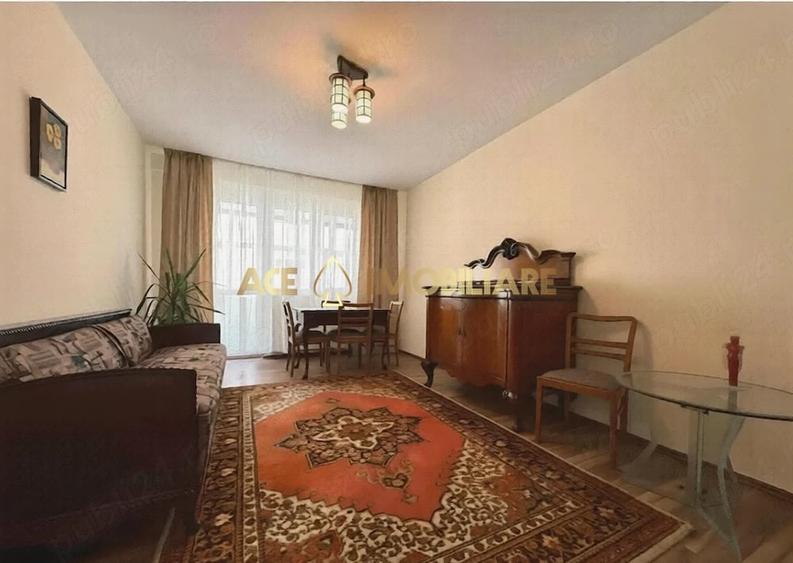 Apartament cu 3 camere decomandat, mobilat în Tineretului
