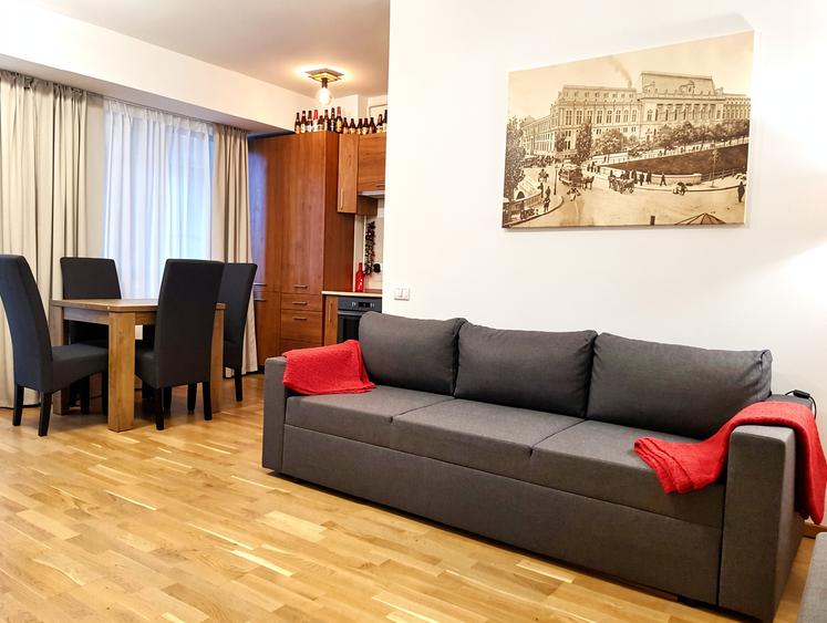 Apartament cu 2 camere decomandat în Națiunile Unite