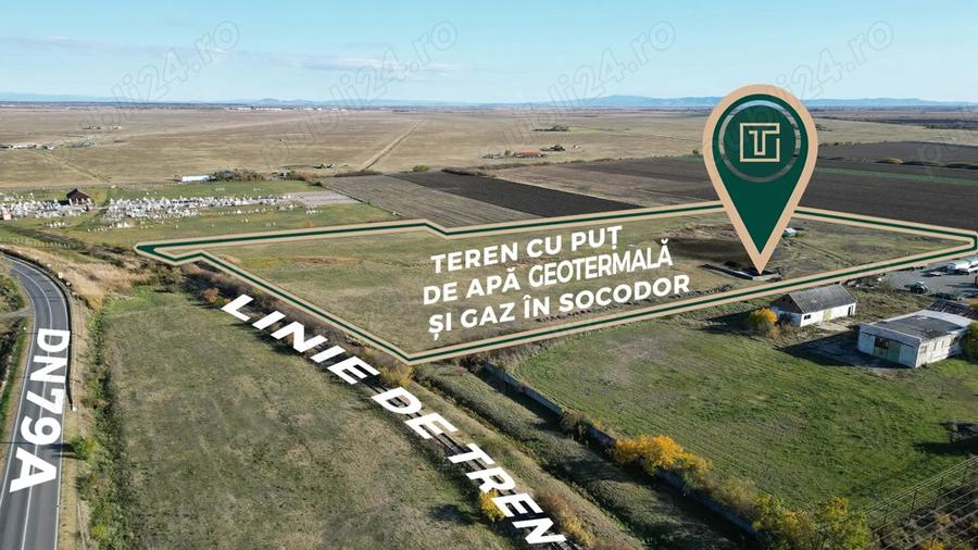 Teren de 36476 mp, în Socodor