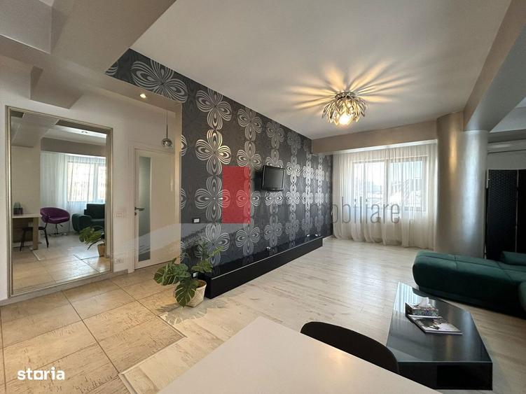 Apartament cu 2 camere, mobilat în Grivița