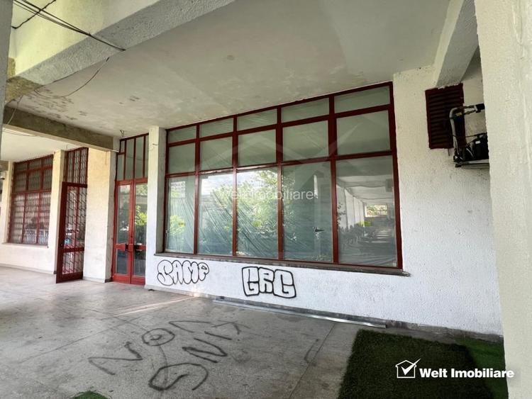 Spatiu comercial 160mp, 2 intrari, H=4m, trifazic, pod Calvaria Manastur