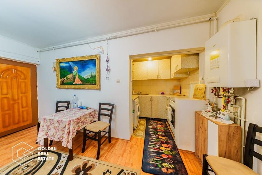 Apartament cu 2 camere semidecomandat în Pârneava