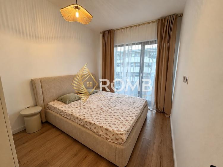 Apartament cu 2 camere semidecomandat, mobilat în Florești