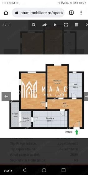 Apartament 2 camere | Parter | Terasa | Selimbar - 1