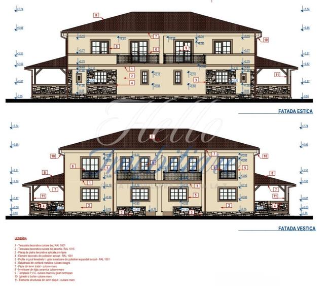 Duplex cu 5 camere cu Canalizare în Gilău