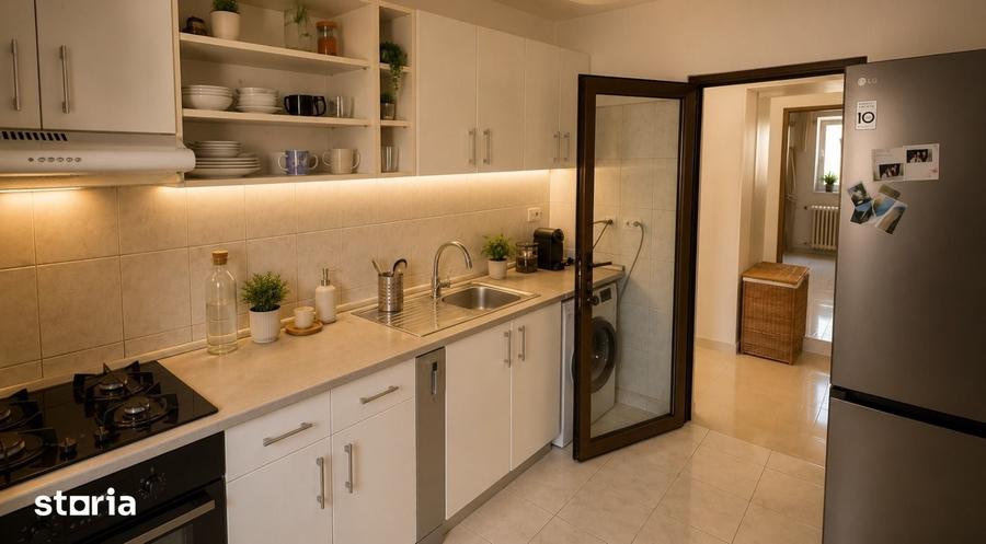 Apartament cu 2 camere decomandat în Văcăresti