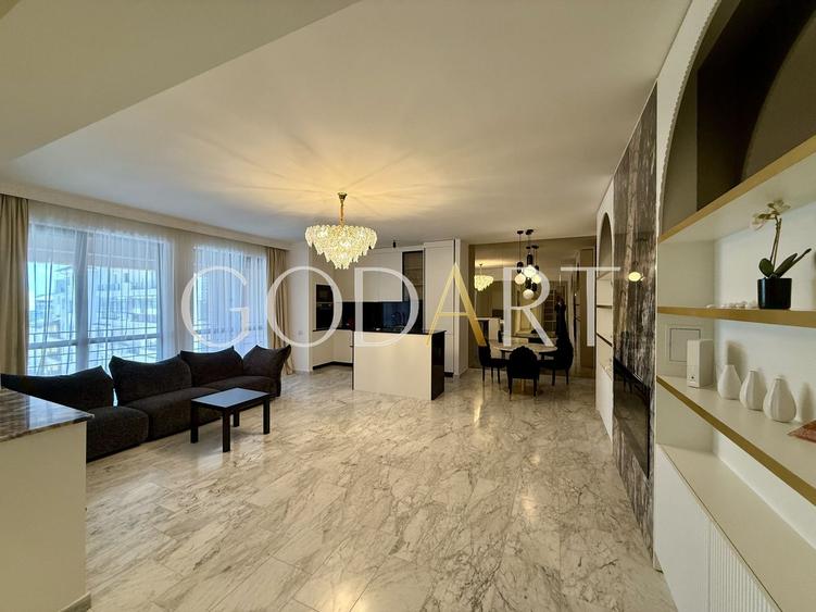Apartament cu 3 camere decomandat, mobilat în Herăstrău