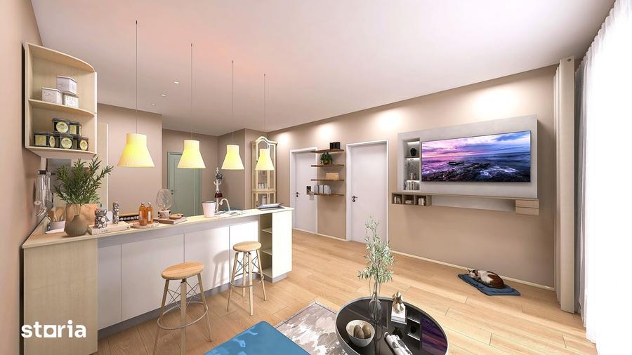 Apartament cu 2 camere în Burdea