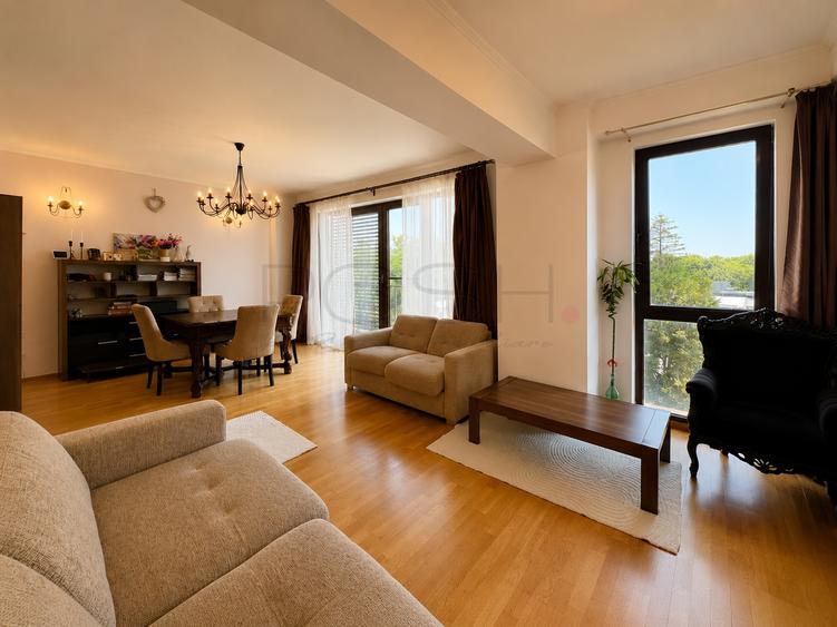 Apartament cu 3 camere decomandat, mobilat în Kiseleff