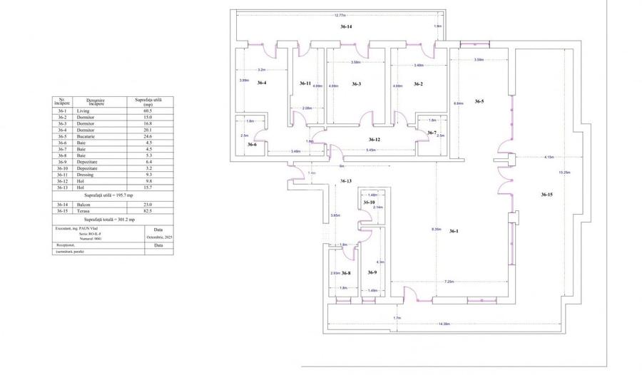 Apartament cu 4 camere decomandat în Theodor Pallady