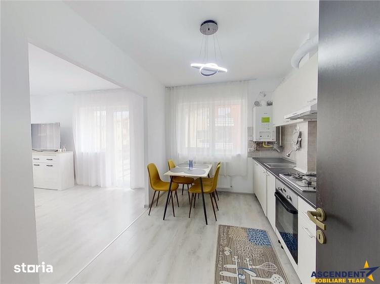 Apartament cu 2 camere, mobilat în Sânpetru