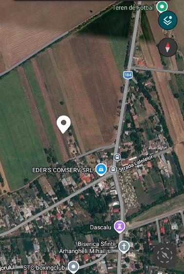 Teren de 4500 mp, în Dascălu