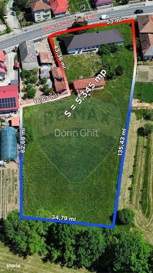 Teren pentru investitii si dezvoltare Somcuta Mare