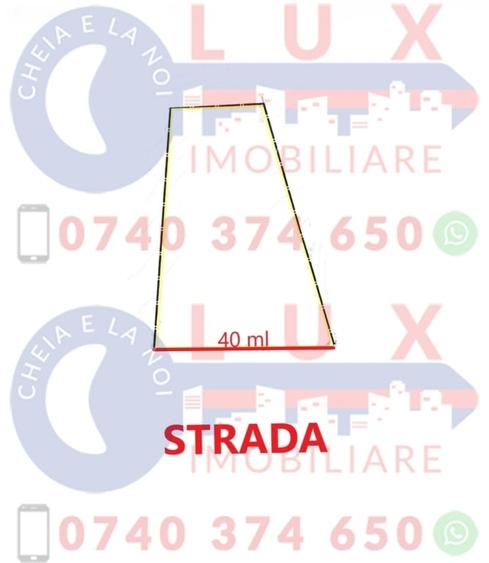 Teren agricol intravilan de 2000 mp, în C5
