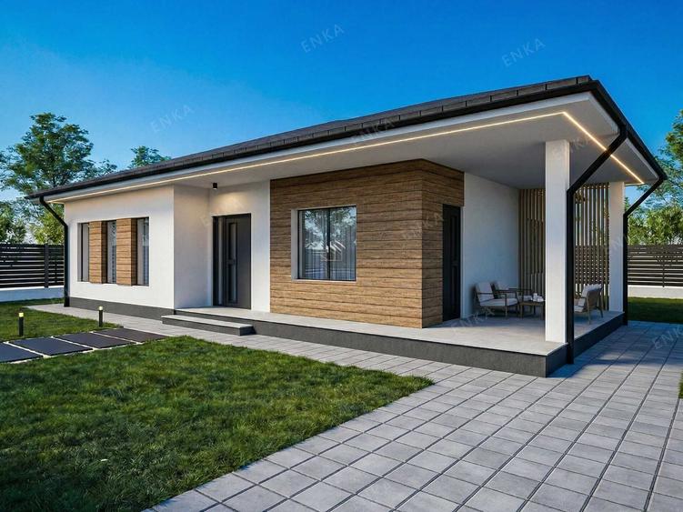 Casă cu 3 camere cu Teren 80 Mp în Miroslava