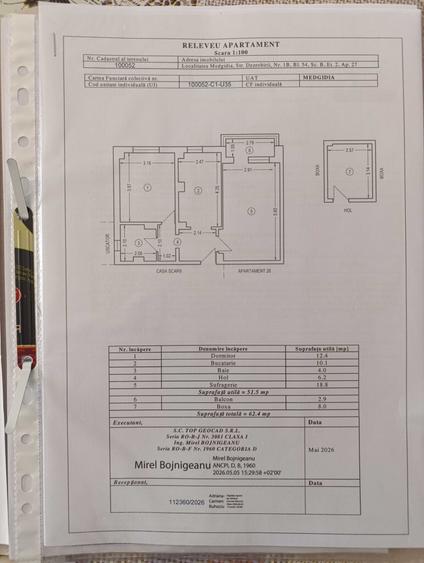 Apartament cu 2 camere decomandat în Central