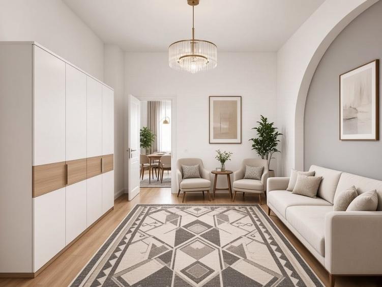 Apartament cu 2 camere circular, mobilat în Ultracentral