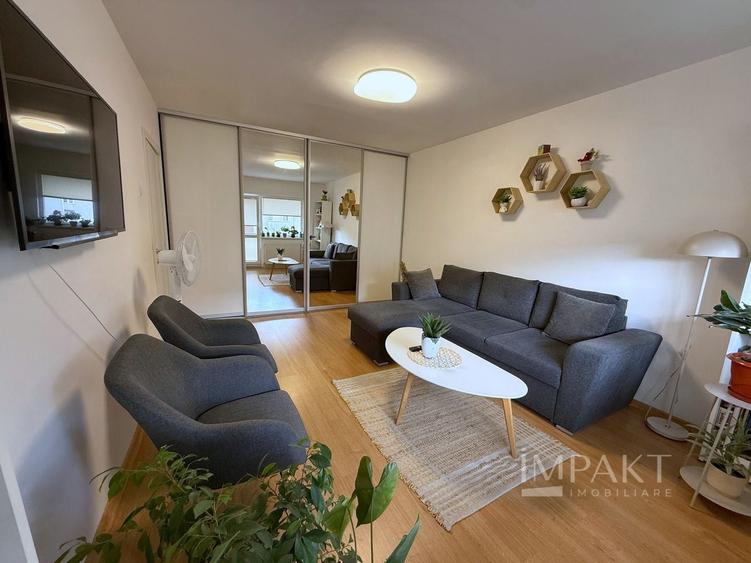 Apartament cu 2 camere decomandat, mobilat în Mărăști