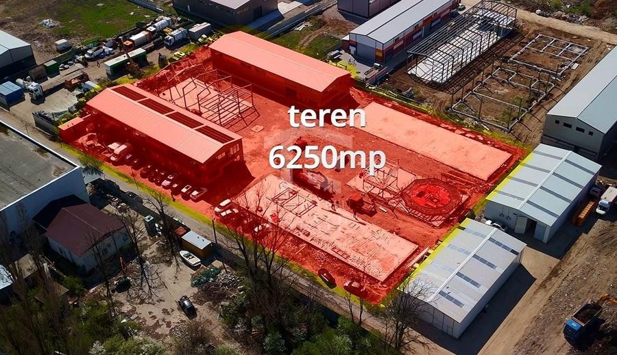 Spațiu industrial, de 2,928 mp, în Est