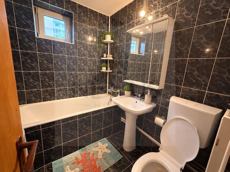Apartament cu 4 camere semidecomandat, mobilat în Brâncoveanu