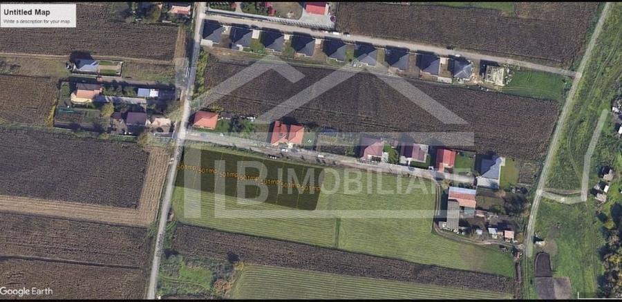 Teren Construcții intravilan de 501 mp, în Nazna